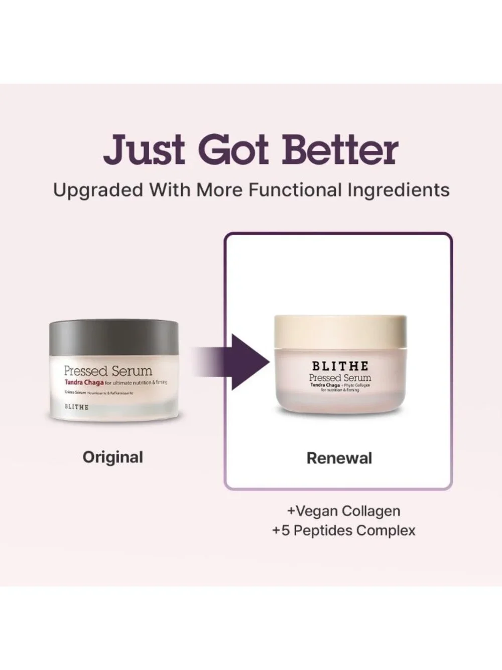 Pressed Serum with Peptide & Collagen | Korean Anti-Aging Moisturizer | Instant
